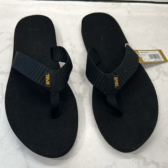 Teva Mush II Men's Flip Flop Sandals 10 Black NWT - Picture 11 of 13